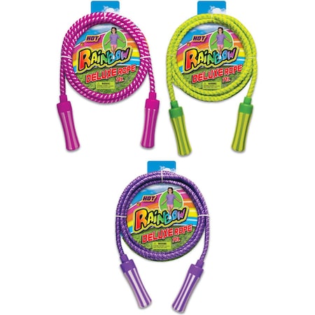 Rainbow Rainbow Jump Rope Assorted 1 pc 758